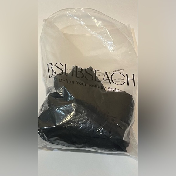 Black Swim Skirt With Rouching size xl - Picture 7 of 7